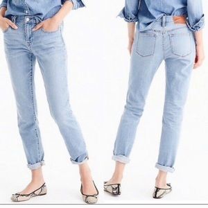 J. Crew Slim Broken In Boyfriend Jeans 28